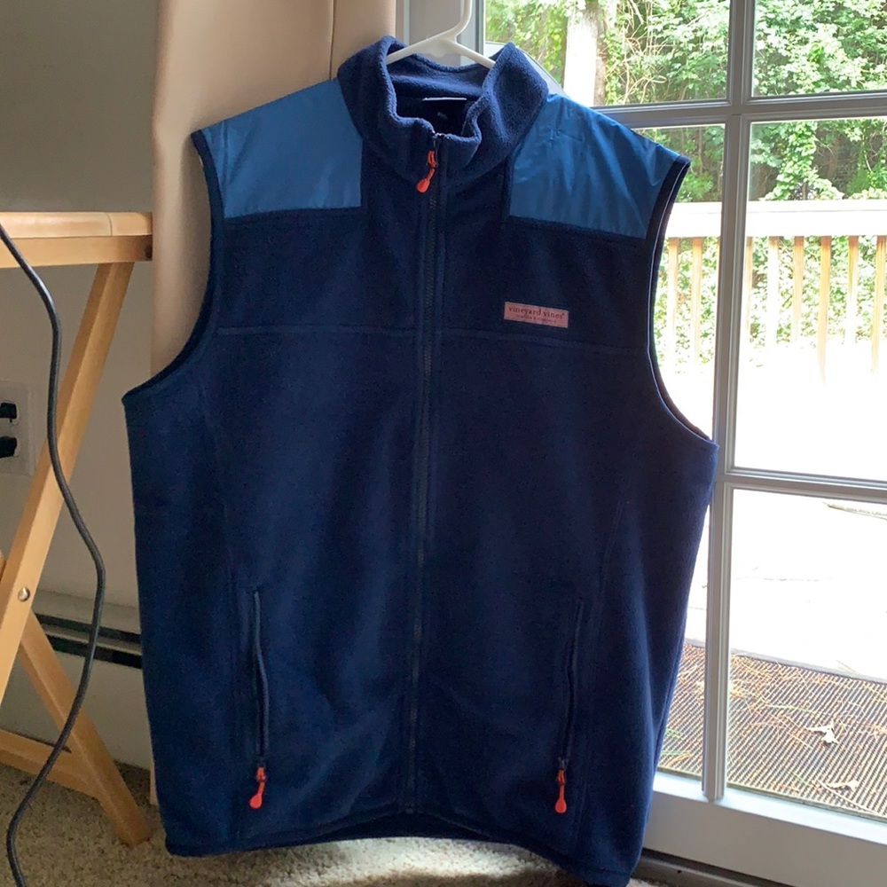 Vineyard Vines Fleece Shep Vest